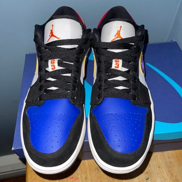 Jordan 1 low ‘Rivals’ (Lakers top 3) - Picture 7 of 9